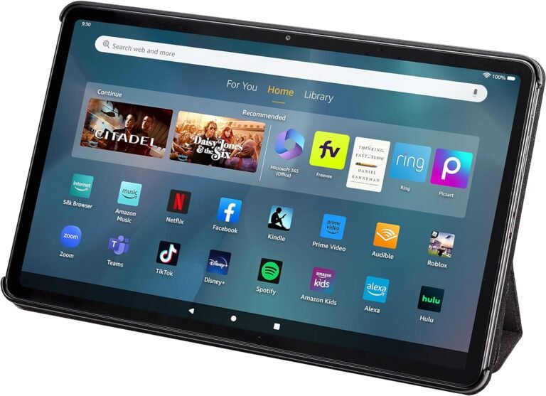 Amazon Fire Max 11 Tablet Review: 11″ Display, 14-Hour Battery, and Secure Design