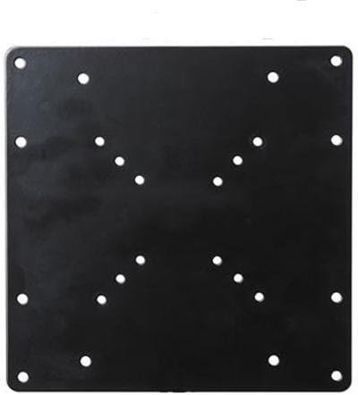 Mount Plus 1056 VESA 200x200 Universal Adapter Plate for TV Mounts | Convert VESA 75x75, 100x100 Mount to Fit 200X100, 200x200 mm VESA Patterns | Includes Hardware Kit