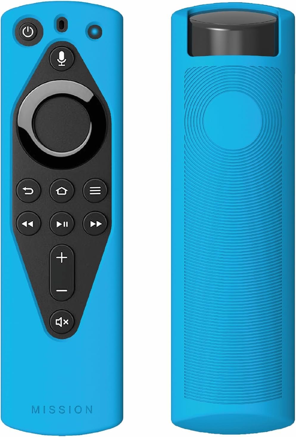 Mission Remote Case for The All-New Fire TV Voice Remote (2018 Version for Fire TV Stick 4K and Fire TV Cube) (Bahama Blue)