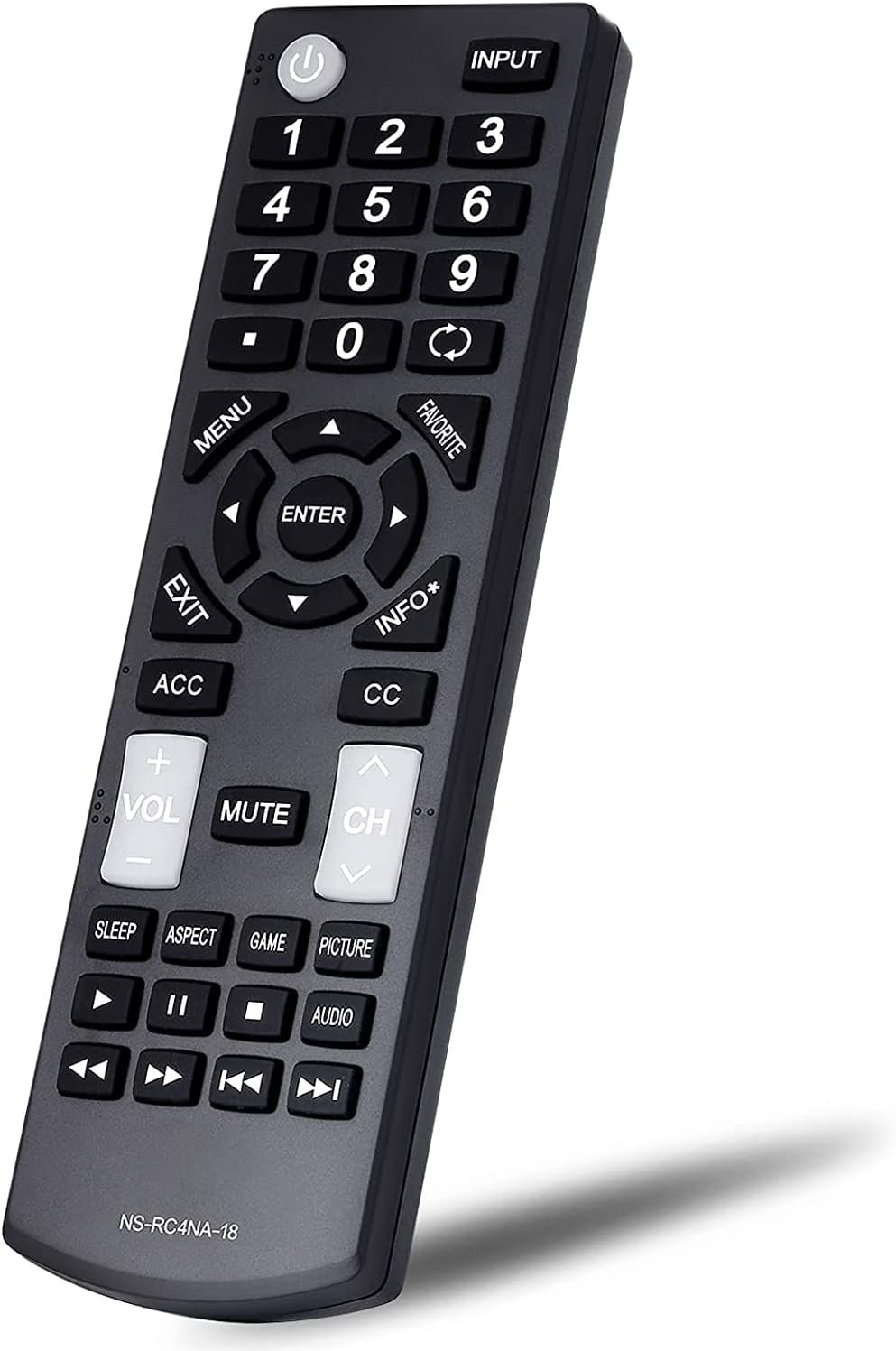 Universal for All Insignia TV Remote Control, LED LCD HDTV TVs