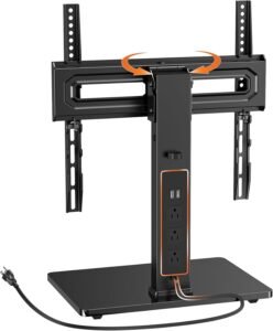 Perlegear Universal Swivel TV Stand Review