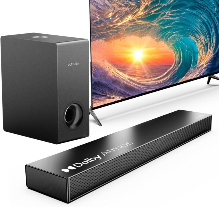 ULTIMEA Nova S50 Soundbar Review: Dolby Atmos Sound System for Smart TVs