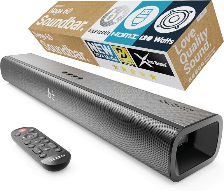 Naga 60 Soundbar Review: 120W 2.1-Channel Soundbar for Smart TVs and Home Entertainment