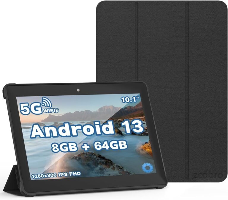 Android 13 Tablet Review: 10-inch IPS Touchscreen with Octa-Core Processor