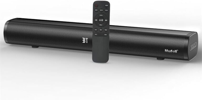 Sound Bar for TV 60 Watts Small Soundbar with Bluetooth & HDMI: A Comprehensive Guide to the MF604H
