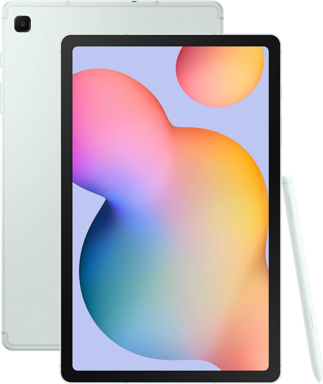 SAMSUNG Galaxy Tab S6 Lite (2024) 10.4" 64GB WiFi Android Tablet, S Pen Included, Gaming Ready, Long Battery Life, Slim Metal Design, Expandable Storage, US Version, Mint, Amazon Exclusive