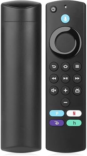 Replacement Voice Remote Control L5B83G Compatible with Fire Smart TVs Cube (1st & 2nd & 3rd Gen), Smart TVs Stick 4K (1st & 2nd Gen), Smart TVs Stick (2nd & 3rd Gen&Lite), Smarte TVs (3rd Gen)