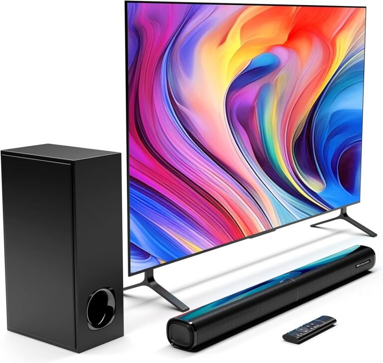 Nylavee Sound Bar with Subwoofer, 2.1ch Review