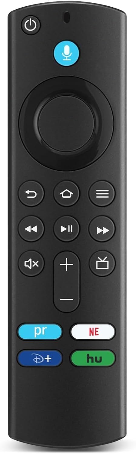 L5B83G Replacement Voice Remote (3rd Gen) fit for Amazon FireSmart TVs Stick 4K,for Amazon Smart TVs Stick(2nd and 3rd Gen),Smart TVs Stick Lite,for Amazon(1st and 2nd Gen and Smart TVs)