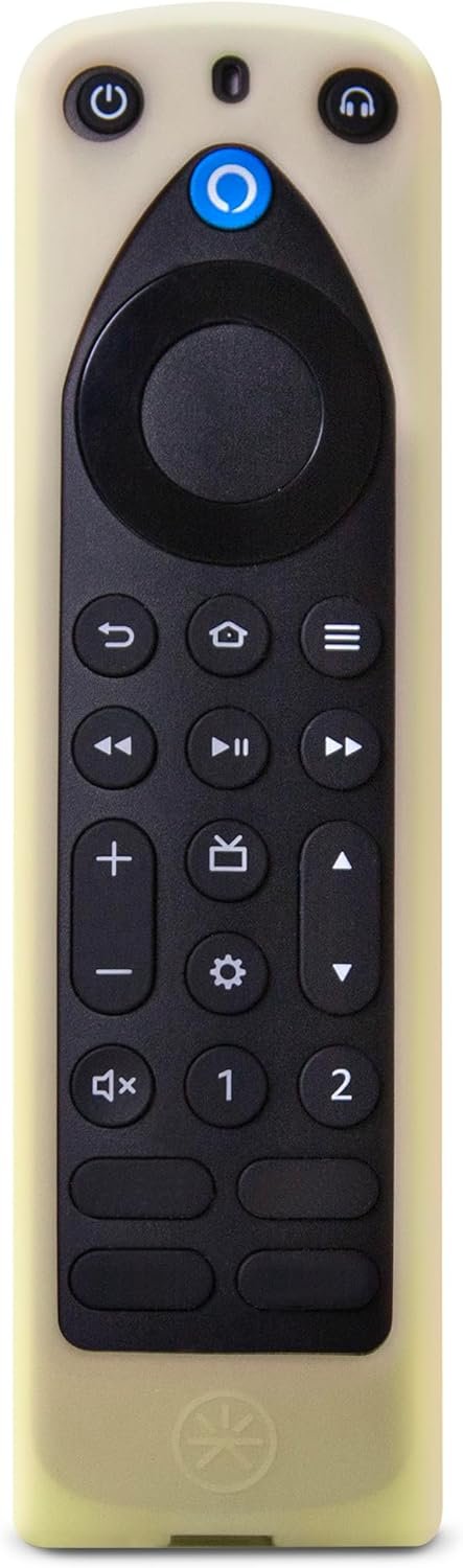 All-New, Made for Amazon, Standing Remote Cover for Alexa Voice Remote (2022 Release) | Glow in the Dark