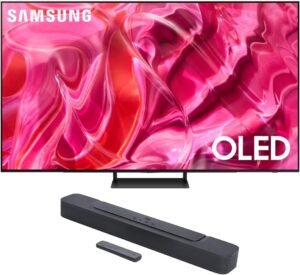 SAMSUNG OLED TV and JBL Soundbar: Elite Entertainment