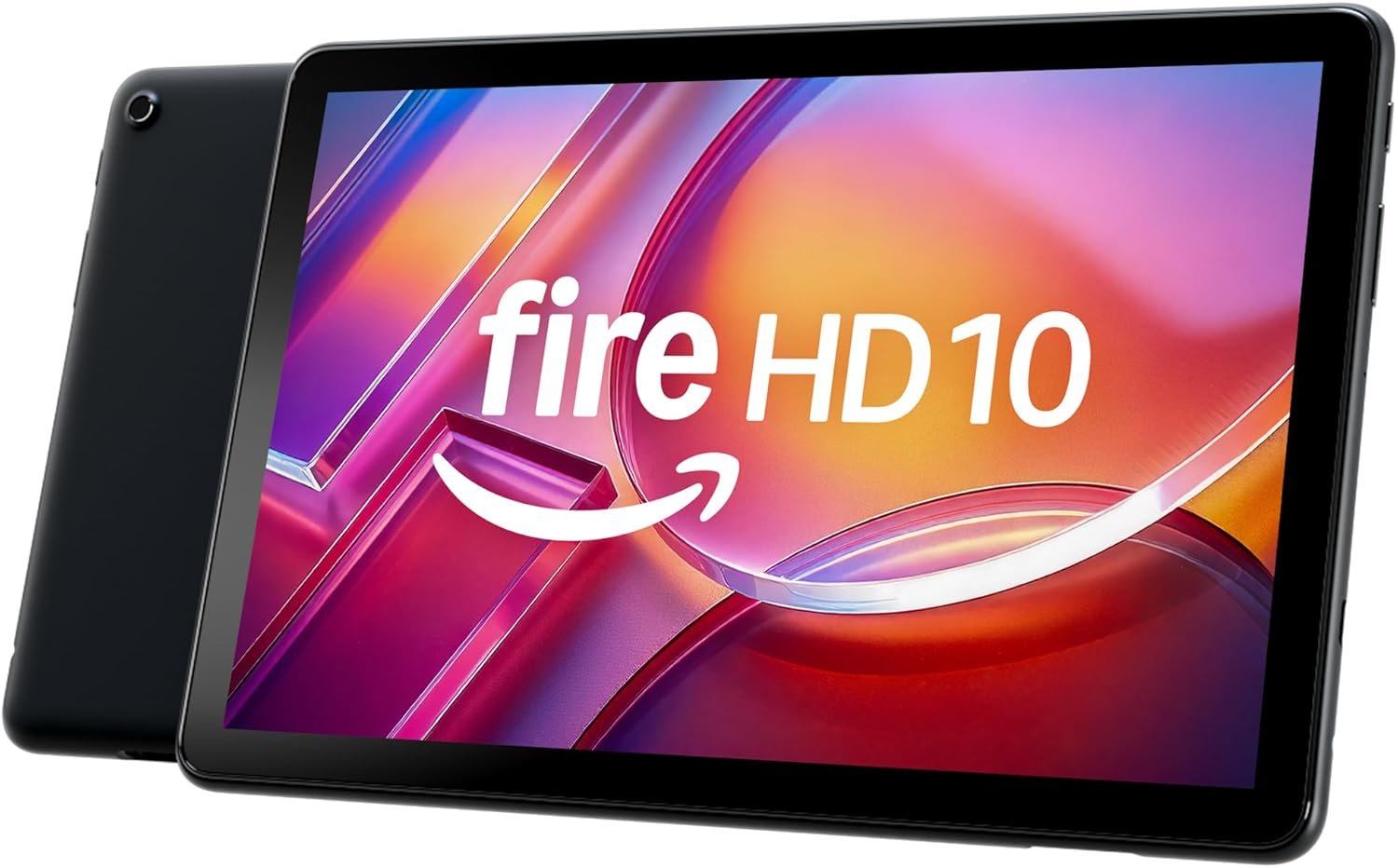 Amazon Fire HD 10 tablet (newest model) built for relaxation, 10.1" vibrant Full HD screen, octa-core processor, 3 GB RAM, 64 GB, Black