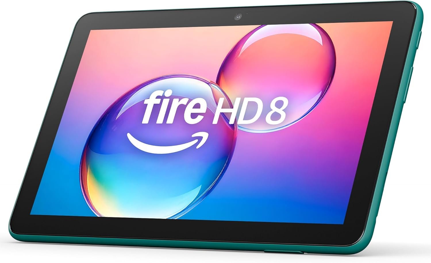 Amazon Fire HD 8 tablet (newest model), 8” HD Display, 3GB memory, 32GB, designed for portable entertainment, Emerald