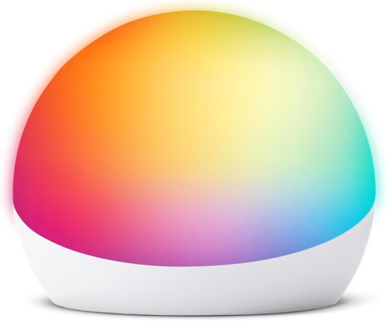 Echo Glow Multicolor Smart Lamp: Alexa Integration & Color Control
