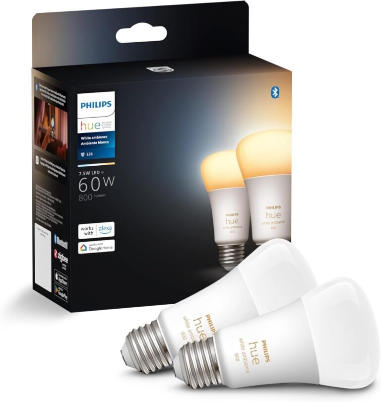 Philips Hue Smart 60W A19 LED Bulb Review: Smart Lighting for 2026