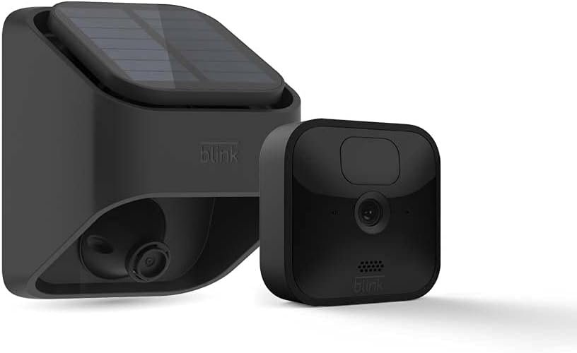 Blink Outdoor (3rd Gen) + Solar Panel Charging Mount – wireless, HD smart security camera, solar-powered, motion detection – Add-on camera (Sync Module required)