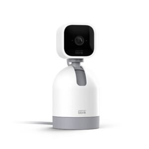 Blink Mini Pan-Tilt Camera — Indoor Alexa Security