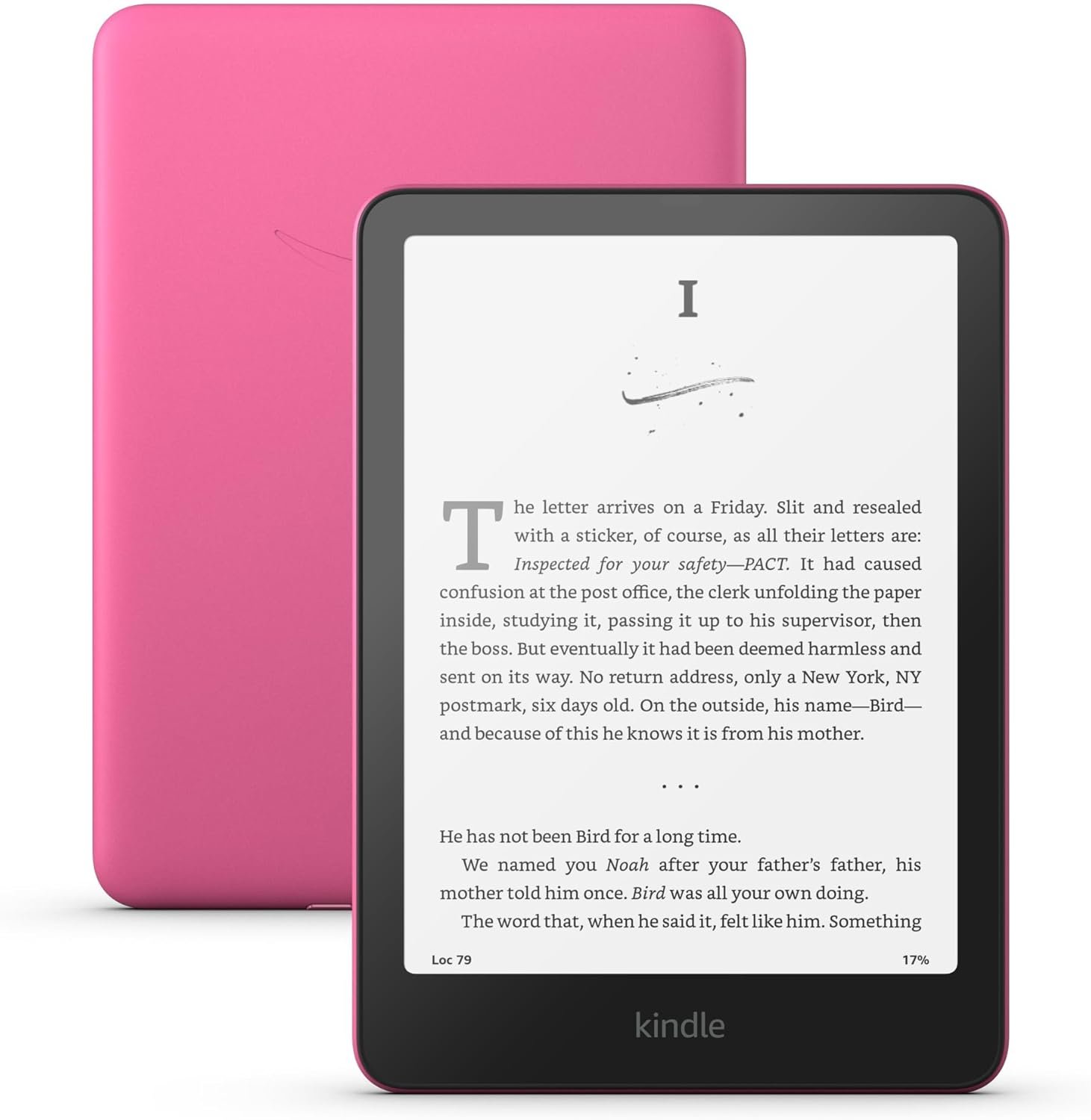 Like-new Amazon Kindle Paperwhite (16 GB) – Our fastest Kindle ever, with new 7" glare-free display and weeks of battery life – Raspberry