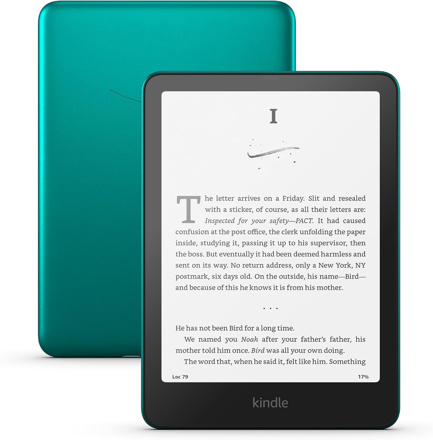 Like-new Amazon Kindle Paperwhite Signature Edition (32 GB) – Our fastest Kindle with auto-adjusting front light, wireless charging, and weeks of battery life – Metallic Jade