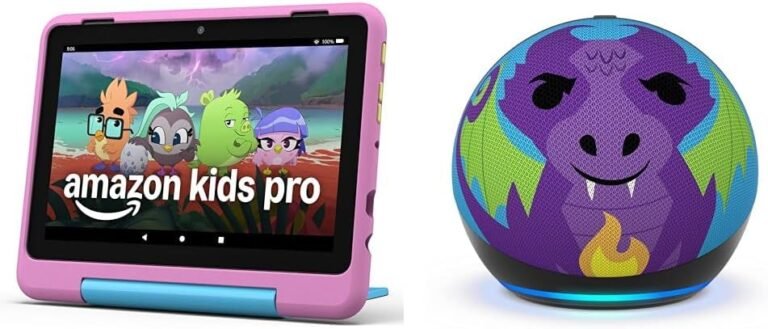 Amazon Kids Entertainment Device Bundle: Fire HD 8 Kids Pro Tablet + Echo Dot Kids Review