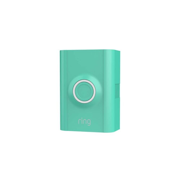 Ring Video Doorbell 2 Faceplate – Bright Turquoise: Aesthetic Customization for Smart Home Security