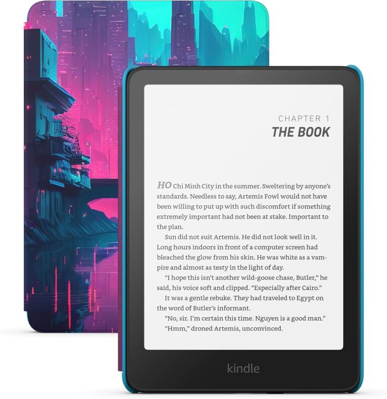 Amazon Kindle Paperwhite Kids 16GB – 7″ Glare-Free Display for Kids’ Reading