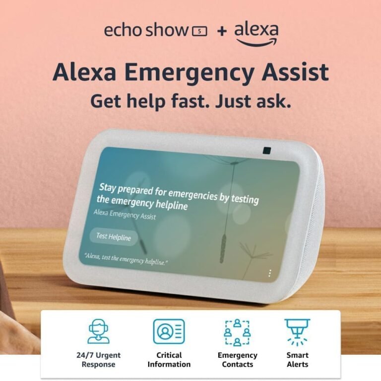 Echo Show 5 (2026 Model) Review: Emergency Assistance, Smart Home Integration, and Privacy Features
