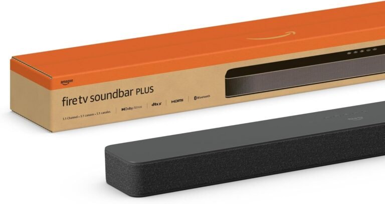 Amazon Fire TV Soundbar Plus Review: 3.1 Channel Audio for Home Entertainment