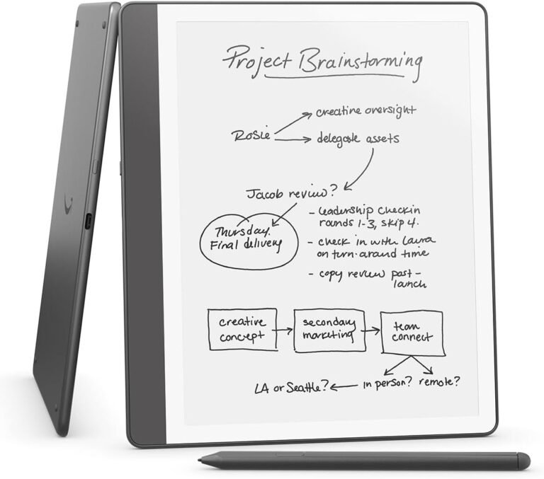 Like-New Amazon Kindle Scribe (32 GB) Review: A Versatile Notebook for Writers, Students, and Professionals