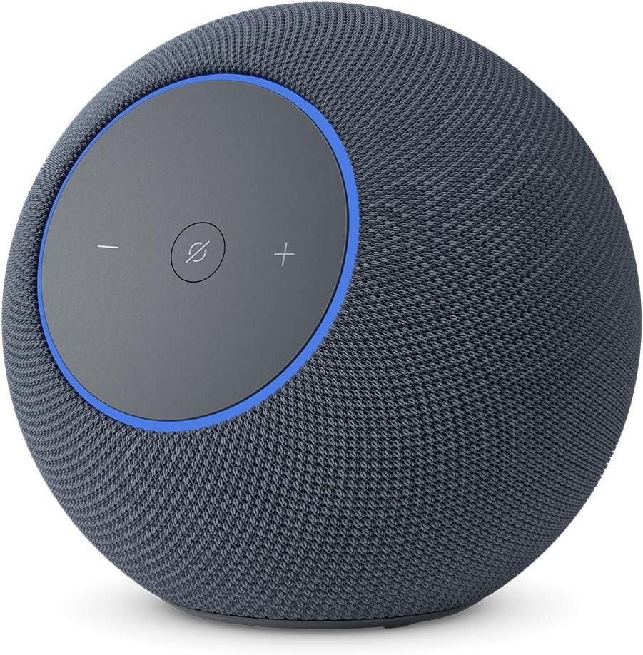 Amazon Echo Studio (newest model), compact design, immersive spatial audio and Dolby Atmos, with Alexa+ Early Access, Graphite