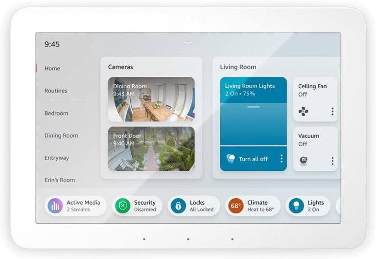 Like-New Amazon Echo Hub Review: 8″ Smart Home Control Panel with Alexa