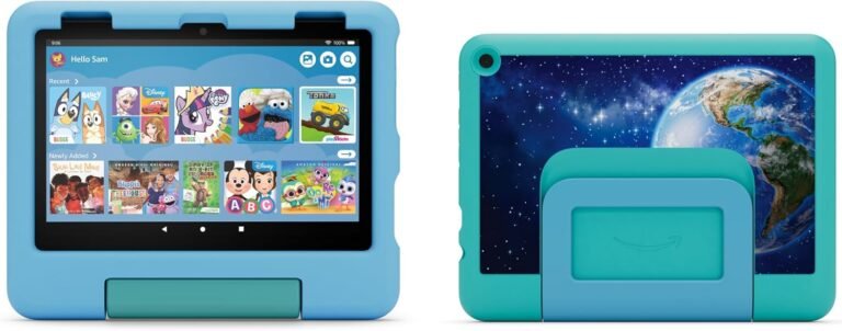 Amazon Fire HD 8 Kids Tablet (32GB, Blue) Age Up Bundle Review: A Parent’s Guide to 2026