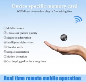 Mini Hidden Camera – Discreet Home Security