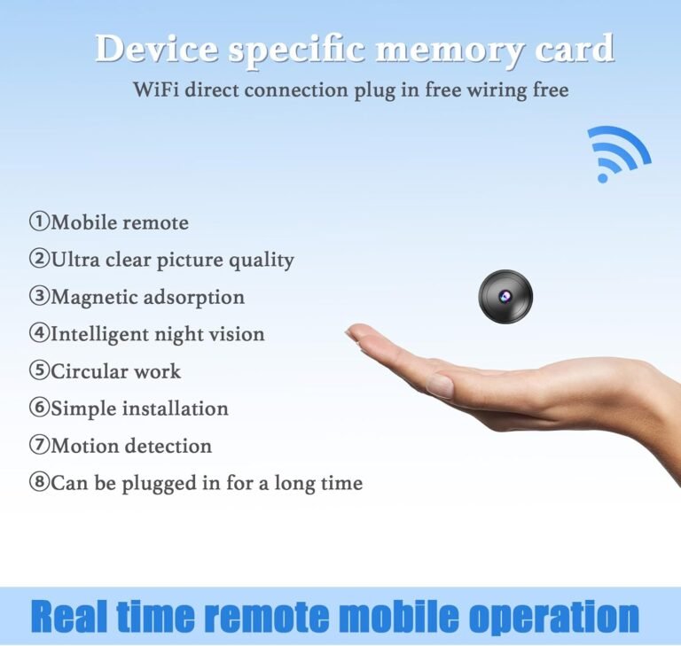 Hidden Camera M5 Review: 0.9 Inch Spy Cam with HD Video and Motion Detection for Home Security