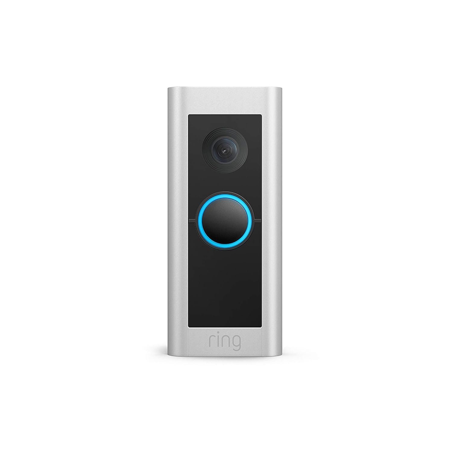 Like-New Ring Wired Doorbell Plus (Video Doorbell Pro) – Upgraded, with added security features and a sleek design (existing doorbell wiring required)