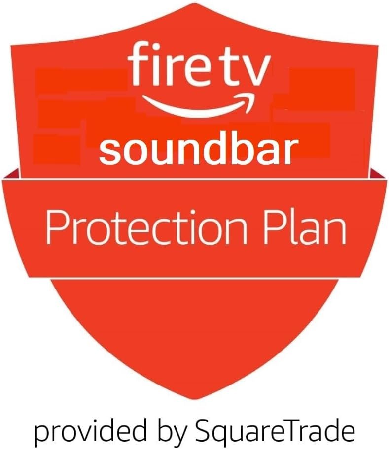 2-Year Protection plan for Amazon Fire TV Soundbar Plus with subwoofer and surround speakers