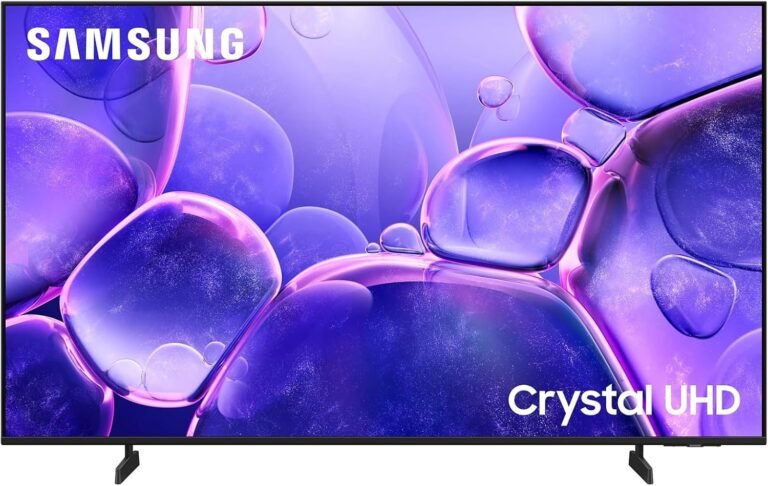 Samsung 50 Inch U8000 Smart TV 2025: 4K UHD Crystal Display with Alexa, HomeKit, and Smart Tizen OS