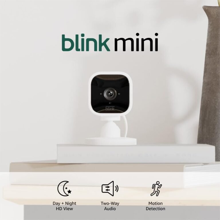 Blink Mini Review: Compact Indoor Smart Camera with Alexa Integration
