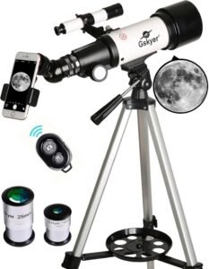 Gskyer Telescope, 70mm Aperture 400mm AZ Mount Refracting Telescope Review