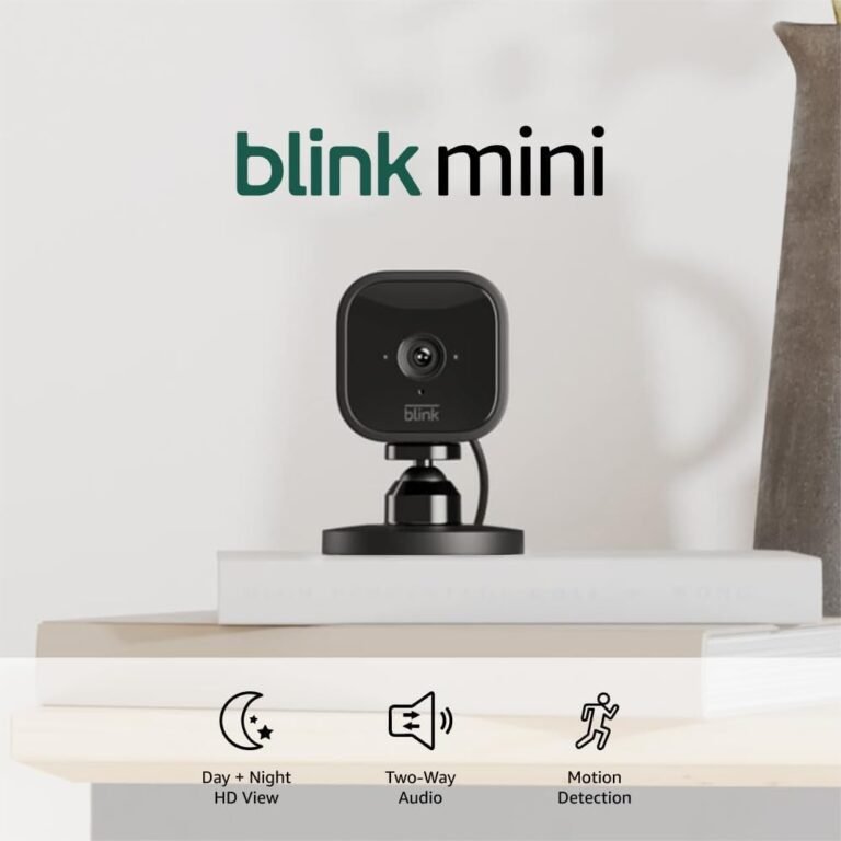 Blink Mini Review: Compact Indoor Smart Security Camera with Alexa Integration